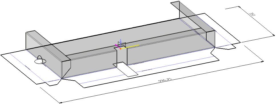 TopSolid Design Sheet Metal Basics Exercise 11: Creation of a support From the Unfolding