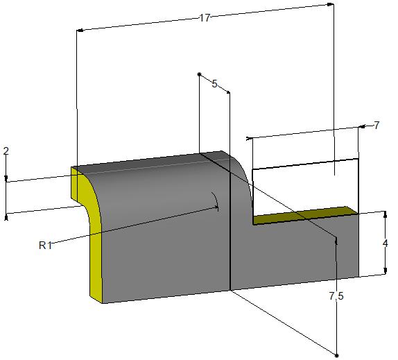 Exercise 15: Forming component with added material TopSolid Design Sheet Metal Basics Exercise 15: Forming component with added material Creation of a part From the