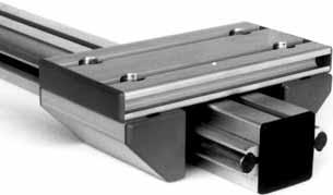The slides series LN/LG are constructed according to the same modular principle as series LR. Series LN: Slide guidance in profile groove and on profile surface. This series requires little space.