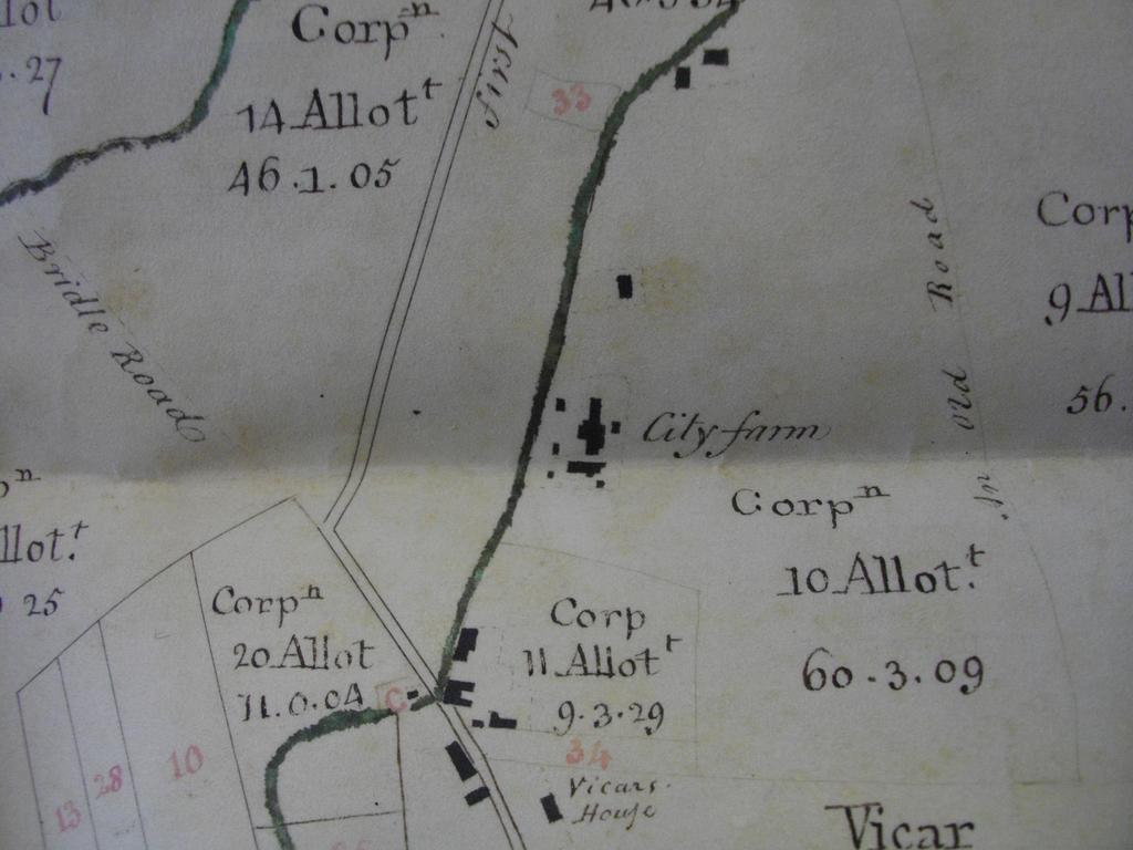 3.2 The parliamentary enclosure of Shropham (1797-1801) established the presentday Rocklands Road through the former area of common to the west of the site. The 1801 Enclosure map (Fig.
