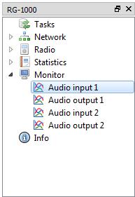 1.3.3.4 Monitor section The Monitor section combines the windows of input and output oscillograms of