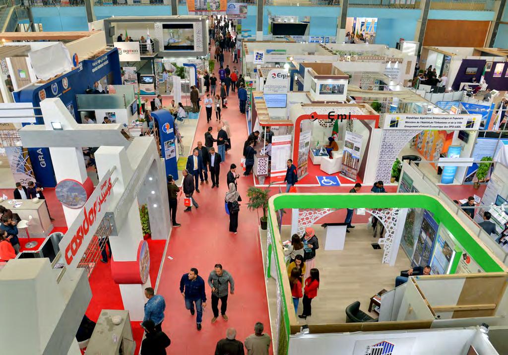 1 IINTRODUCTION: The twenty-first edition of the International Exhibition of Building, Building Materials and Public Works BATIMATEC 2018, was held from 22 to 26, April 2018, on the site of the