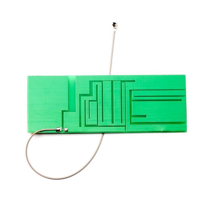 PCB Antenna with Cable Integration Application Note Version 4 CONTENTS 1. BASICS 2. APPLICATIONS 3. SIZE 4. SHAPE 5. GROUND PLANE SIZE 6. IMPEDANCE 7. BANDWIDTH 8.
