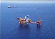 YETAGUN GAS PROJECT Estimated gas reserves of 4.2 TCF with 2013 Q4 production of 442 MMSCFD and liquids condensate of 10,431 bbls/d. This has one platform with 10 wells.