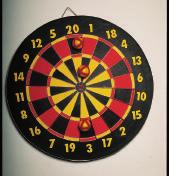 Find the Probability of Winning a Game GAMES The arrangement of numbers around a standard dartboard dates back over 100 years. Source: mathpages.