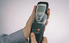 Technical data testo 922 testo 922, 2 channel temperature measuring instrument T/C Type K, connection of an optional radio probe, with battery and calibration protocol Sensor type ±1 digit