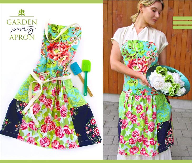 Published on Sew4Home Garden Party Apron: Make it from Fat Quarters Editor: Liz Johnson Tuesday, 09 May 2017 1:00 There they sat.