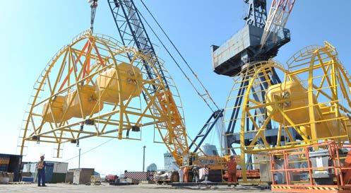 We have significant experience and expertise in the fabricating, pre-commissioning and direct load-out of modularised offshore structures.