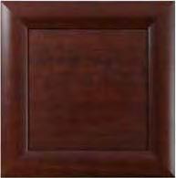 rhine - 2¼" wide x 3/4" Pillow Top door - MDF miter frame with scratch resistant laminate finish -