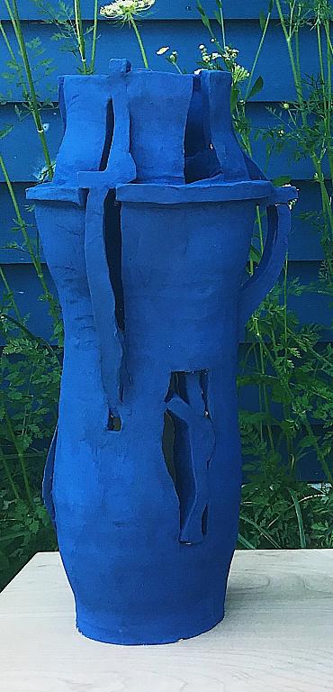 Meghan Brady Untitled, 2018 Glazed ceramic 16 1/2h x 8w