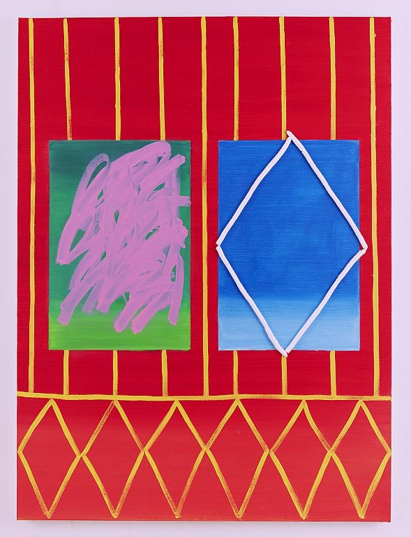 Jason Stopa Johari Window, 2018 Oil on canvas 55h x
