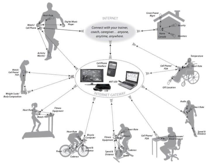 In addition to the body worn sensors, the fitness equipment itself has the ability to measure the performance of the individual using the equipment.