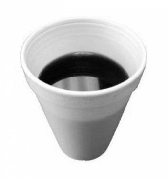 7a Figure 3 shows a disposable plastic coffee cup. Explain two benefits and two limitations of using plastic to make the cup, compared to other materials. Figure 3 Advantages e.g. Keeps coffee hot for a long time (1) as wall thickness thick/material properties of polystyrene means a good insulator (1).