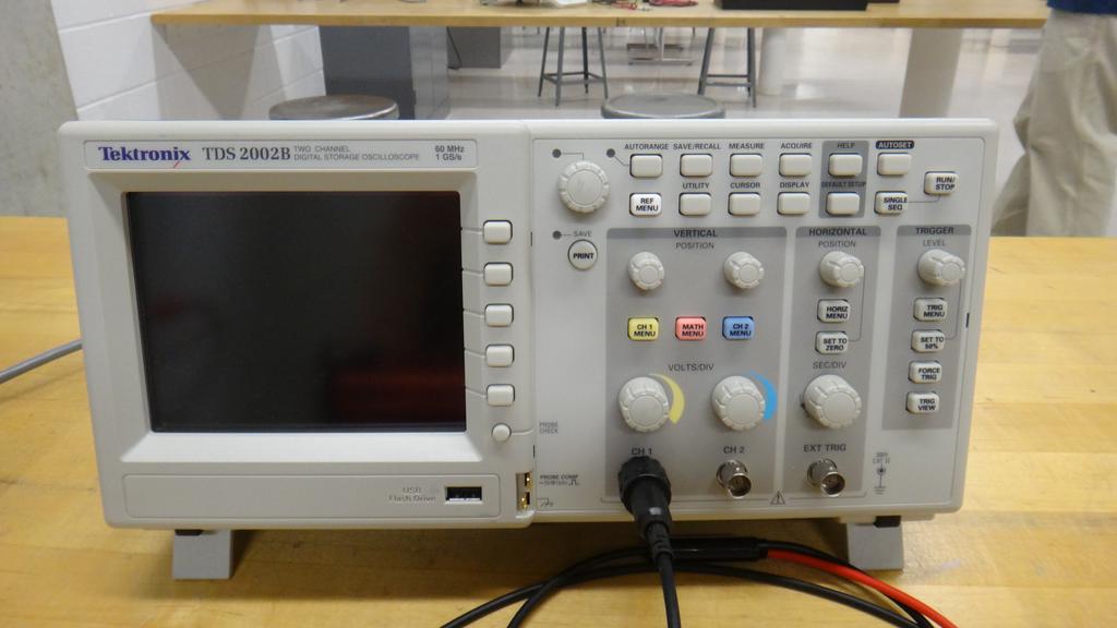 Set Up Oscilloscope Start with the