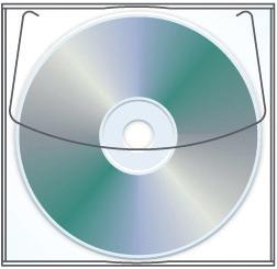 25" x 5" 27102-0 /white Jewelpak Disc Sleeve & 1 graphic 5.