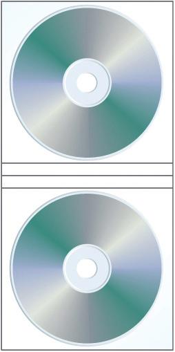 5" Perfect Bound Bind-in Disc Sleeve Lift-up window Saddle Stitch Bind-In Disc or Graphic Sleeve 350 0 12" x 6" Paper/ 0 Adhesive Pockets stock