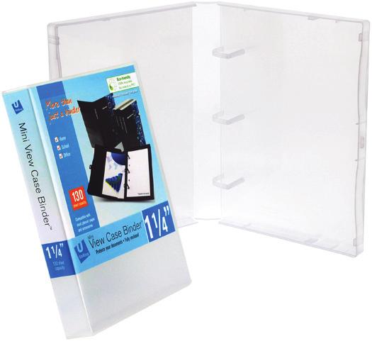 5" 14809-0 14810-0 Mini 5" x 7" Photo Sheet Protector Fits 2 or 3-ring A5 binders Capacity: 2-5" x 7" photos & 2 label cards Mini 3" x 5" Photo Sheet Protector Fits 2 or 3-ring A5 binders