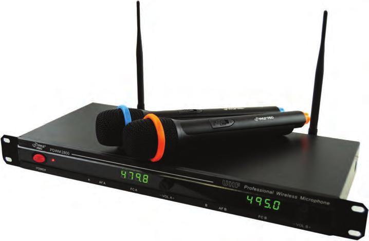 PDWM2800 Professional UHF Wireless