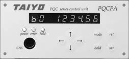 rating: V DC, ma (Provided with multi-point output function ( points) to enable to individually set the upper and lower limits and pulse position correcting function) V DC % to (No freezing) to %RH