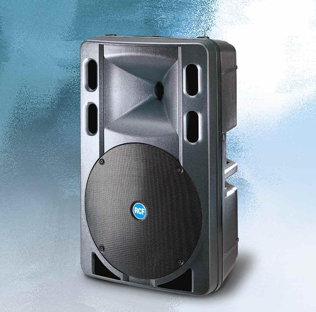 ART 500A ACTIVE SPEAKER SYSTEM 15 diameter - 3 voice coil woofer 2" titanium new generation compression driver 80 x 60 constant directivity polynomial horn 'HRC' (horn resonance control) technology