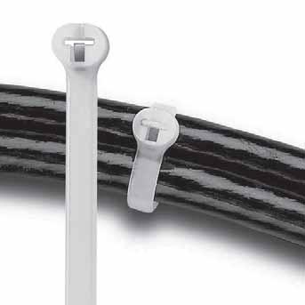 Cable Ties for Special Environments Extra High Temperature Cable Ties Ty-Rap Extra High Temperature Cable Ties are designed to withstand extended usage in extra high temperature applications.