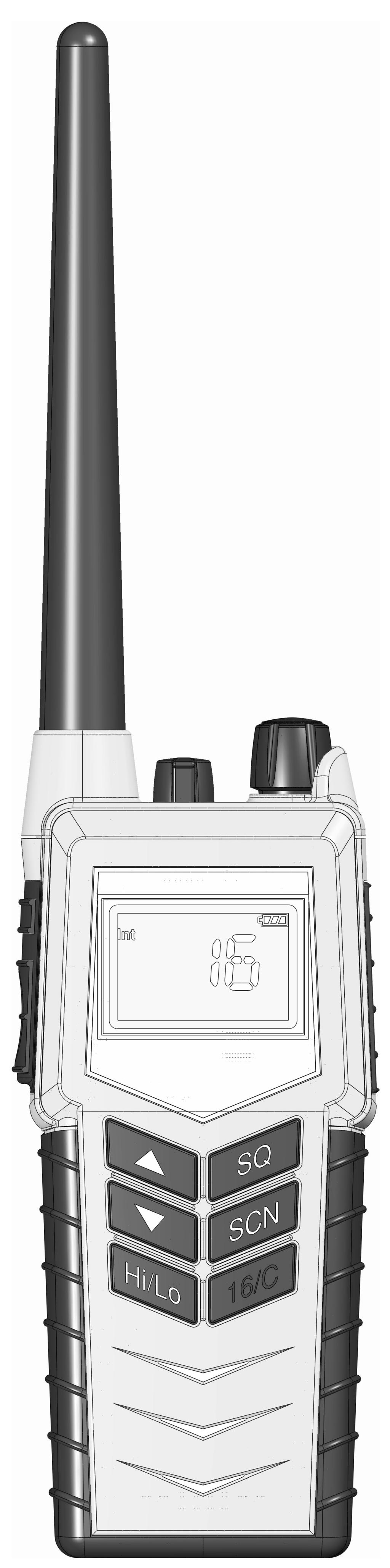 Chapter 1 Introduction Your ATEX VHF GMDSS SP3540, your new SAILOR portable VHF transceiver, is approved to fulfil the GMDSS requirements for portable VHF radios for Safety at Sea and is waterproof