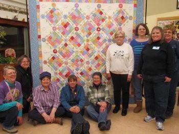 Falls Quilt Guild February 2015 Volume 30, Issue 2 Page 5 Art in Pieces Quilt Show 2015 April 24-26, 2015 The raffle tickets are ready for the beautiful Stems of Joy raffle quilt.