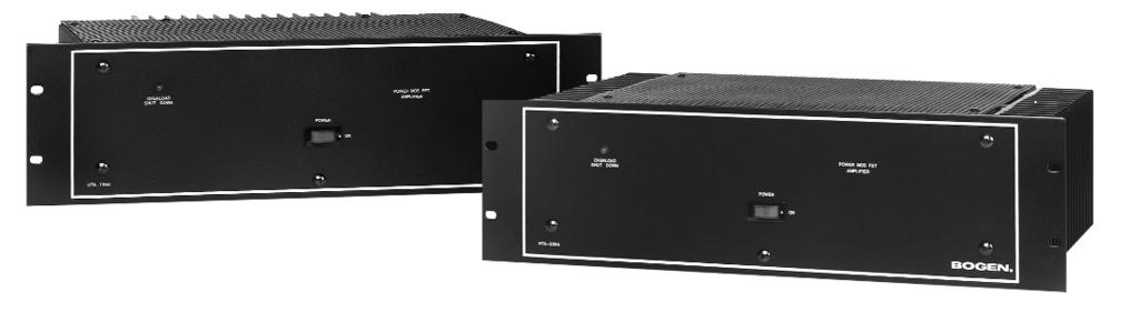 HTA125A/250A Power Amplifiers Installation & Use Manual Specifications subject to