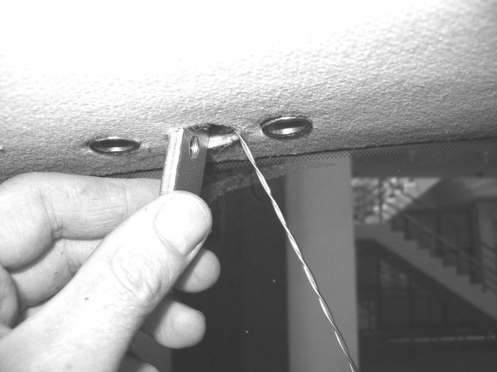 Insert installation tool (Item 12) through centre hole in Long mounting plate (Item 3). 44.