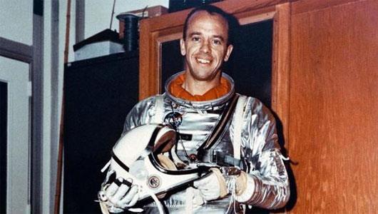 FIRST AMERICAN IN SPACE Famous