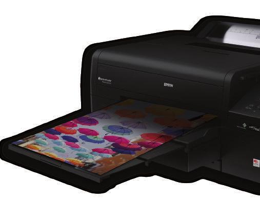 Accurate colour every time Featuring Epson s UltraChrome HDX-ink, the SC-P5000 reproduces colours faithful to the original work.
