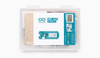 13 Arduino Education MKR IoT Bundle MKR IOT BUNDLE Your entry to the Internet of Things world, with easy access to 5 engaging projects, 200 components, step-by-step instructions.