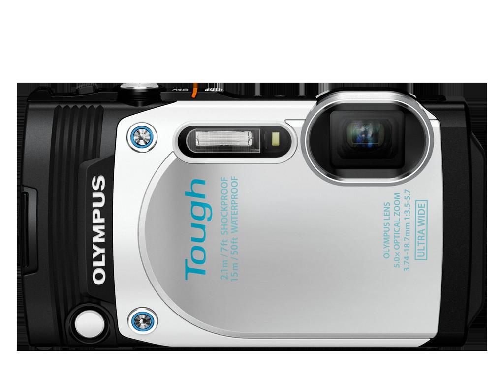 hero The Olympus Tough TG 870 is tough enough to go anywhere waterproof to 15m**, shockproof to 2.