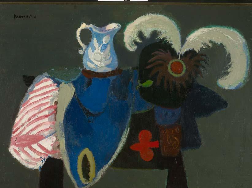 Alberto Morrocco (1917 1998) (above) Homage to Don Quixote, 1969 oil on canvas,