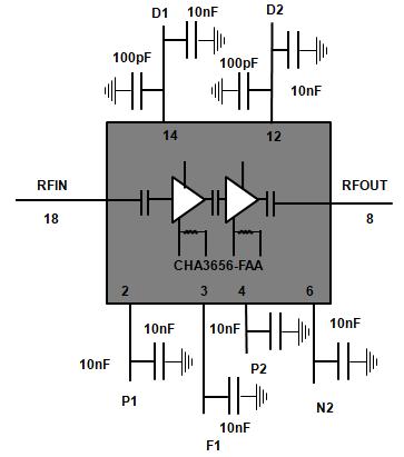 AI1801 Application Circuit: Pin Description: Pin Symbol Description GND 1, 5, 7, 8, 9, 11, 15, 17, 19, 21 (exposed PAD) Must be grounded properly, internal connections to ground are made 10, 13, 16,