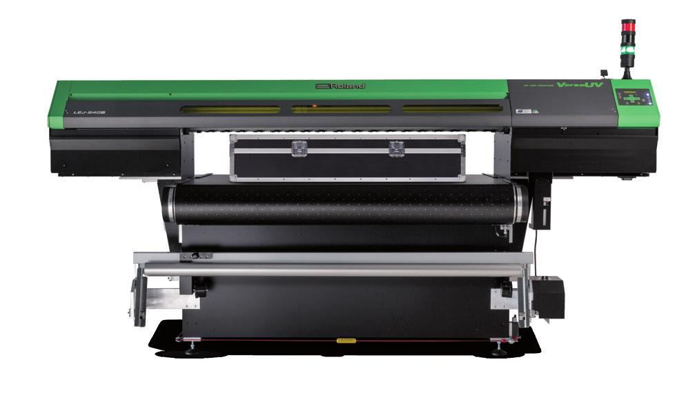 printers handle flexible and rigid substrates, plus roll-to-roll media.
