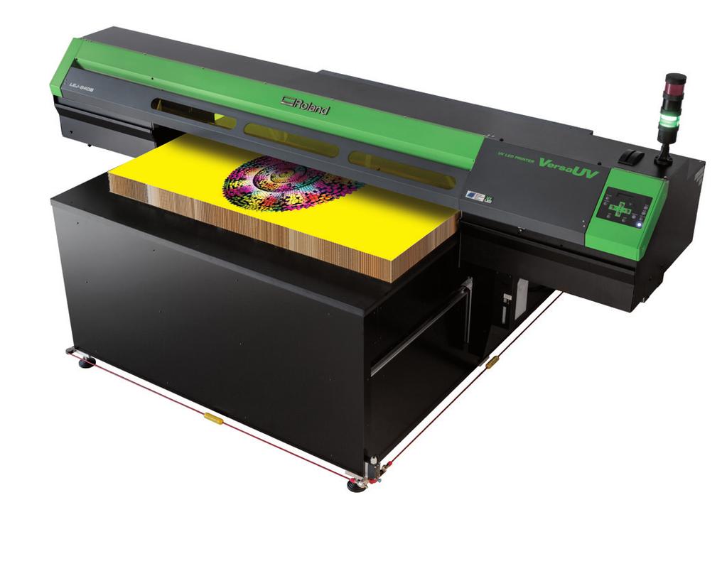 The multi-zone vacuum bed enables an uninterrupted production workflow, while
