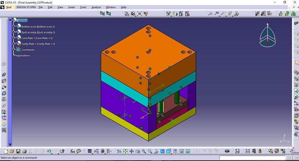 2.7 Cost Estimation: The cost of mould is based on material quality & machining