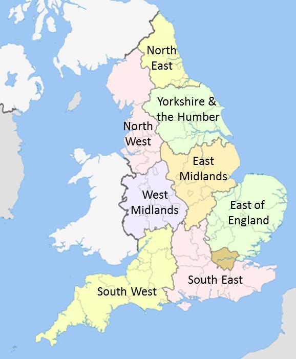 c. It is also better aligned with the Government region of the South East (see Map 3), albeit that the Government allocates Hampshire to the South East and Dorset to the South West.
