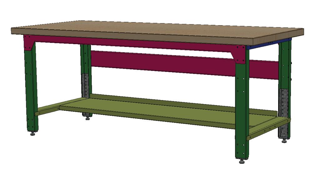 We suggest that you clear & vacuum the area where the bench is to be assembled. It is important that the bench is assembled in the same sequence as instructed.