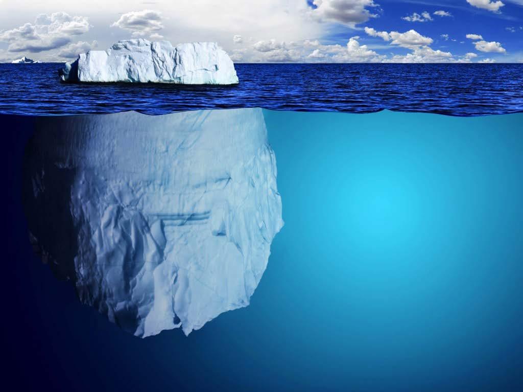 The Open Data Iceberg Technology The Technical Challenge The Consent Challenge Processes & Organisation People The Ecosystem Challenge The Funding Challenge The Support Challenge