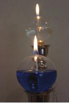 CylinGCC100 Cylindrical corked glass candle Dimensions H: 10.