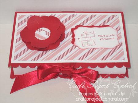 A Cute Christmas Gift Card Holder Designed By: Jacque Craig September 2010 This is an easy
