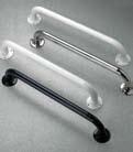 Rail, 1 No AR764 Backrest and 4 No AR765 Grab Rails Finishes White or Satin Stainless Steel (other to order) ARRONE Facility