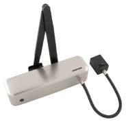 ARRONE 1998 Series Electromagnetic Door Closer Power size 3-4 Template Adjustable Ideal for use in Hospitals, Nursing and Convalescent Homes. Often used in conjunction with a detector/ alarm system.