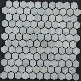 sheets) 1" Hexagon (12" x 12" x 3/8" sheets) 2" Hexagon (12" x 12" x 3/8" sheets) Italian Bianco Carrara Hexagon 1 Italian