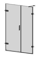 inge Door + One Inline Panel Instruction Manual KLD + KL Important Information Toughened glass is completely safe for use in our shower enclosures and bath screens; providing our products are