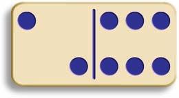 40. Eric and his friends practice multiplying by using dominoes such as those above. Each half of a domino has dots on it to show a number from 0 to 6.