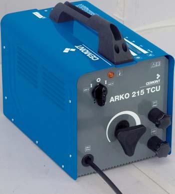 Traditional power source for MMA welding with coated electrodes. Transformer technology. Single-phase input voltage.
