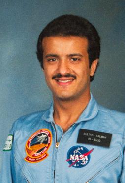Sultan Salman AlSaud Kingdom of Saudi Arabia, STS-51 We welcome the age of new space exploration, and hope this